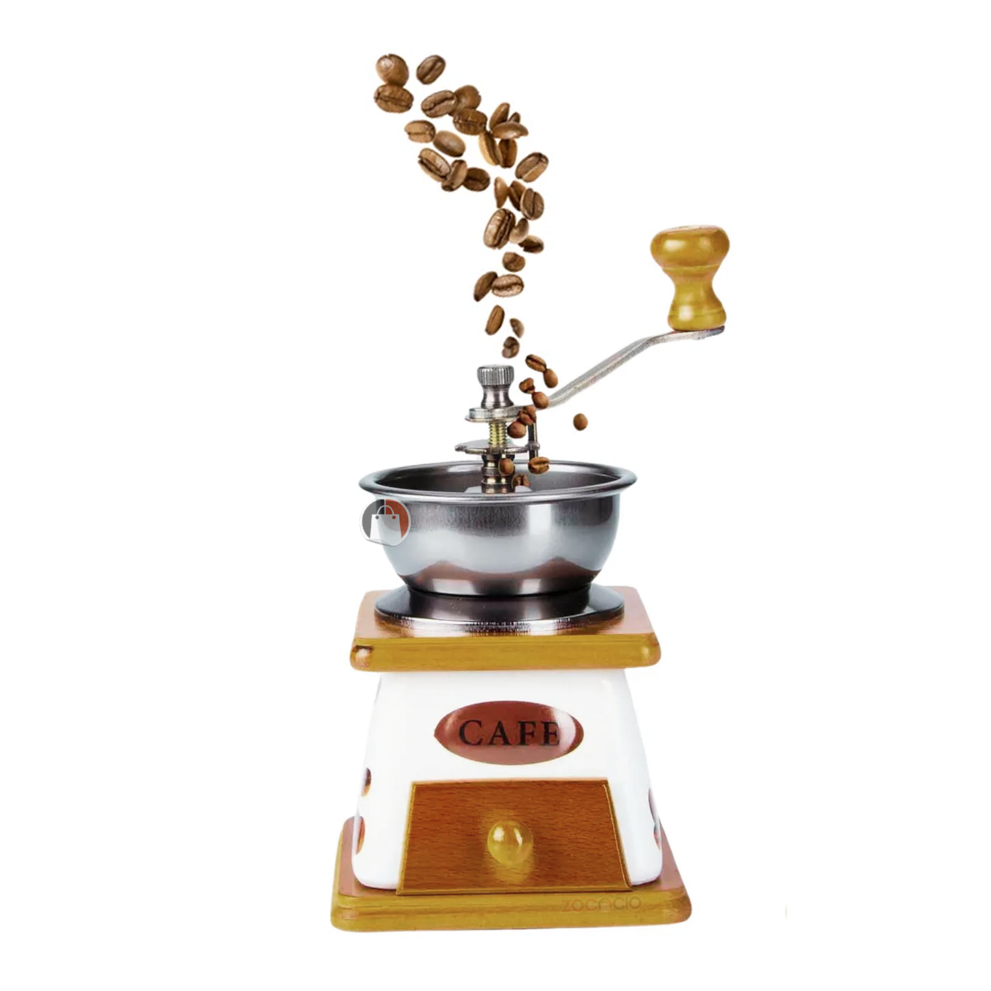 Miniatura 4 de Molino De Cafe Manual Estilo Vintage